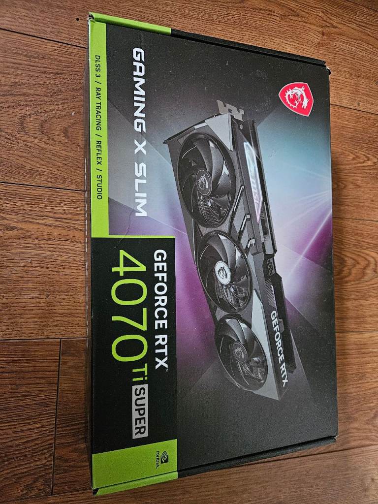 MSI GeForce RTX 4070 Ti Super Gaming X Slim – Brand New