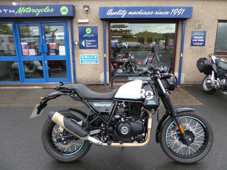 Royal Enfield SCRAM 411 - 2024 - 1,319 Miles at Penrith Motorcycles Ltd