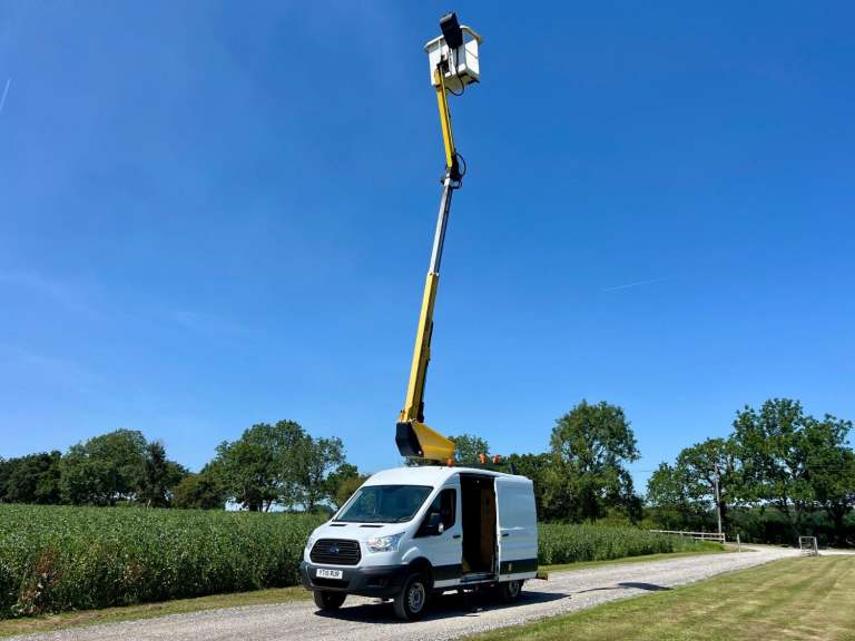 FORD TRANSIT 2.2 TDCi 350 VERSA LIFT VAN MOUNTED ACCESS PLATFORM 2015 NO VAT