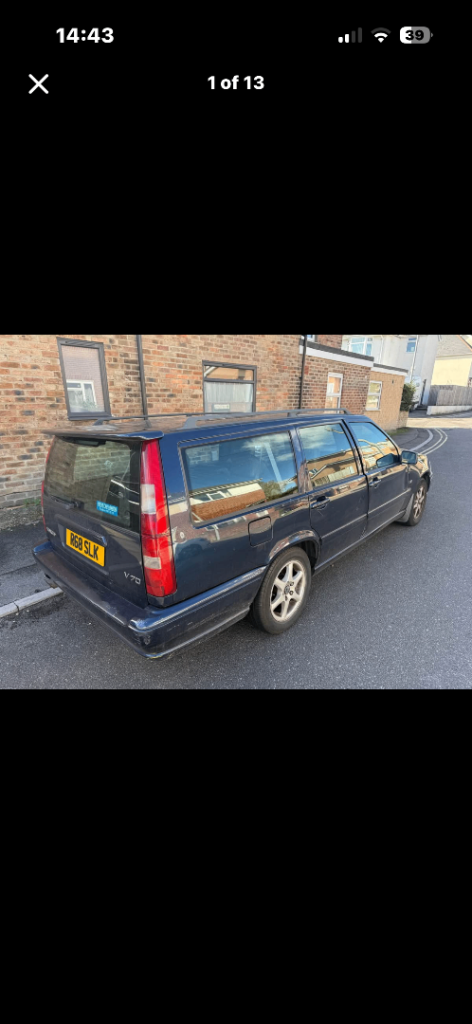 Volvo, V70 T, Estate, 1997, Other, 2435 (cc), 5 doors