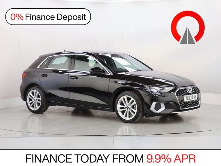 2023 Audi A3 1.0 TFSI 30 Sport Sportback 5dr Petrol Manual Euro 6 (s/s) (110 ps) Hatchback Petrol...