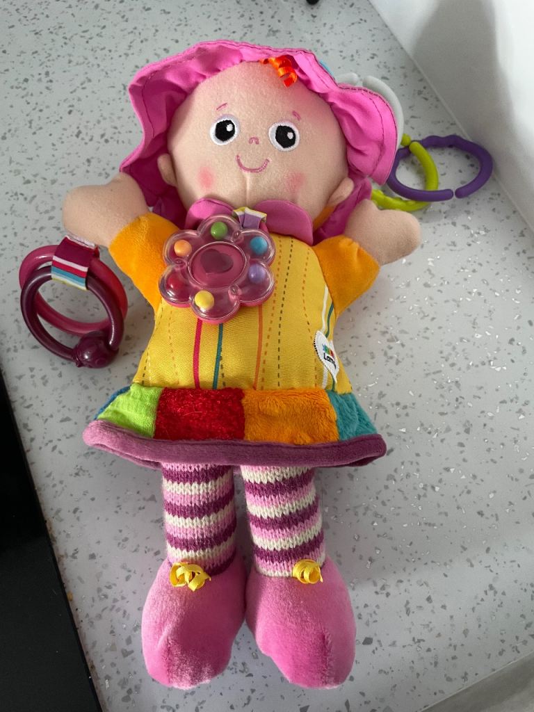 plush soft baby toys and dolls as new, little tykes, lamaze, build a bear
