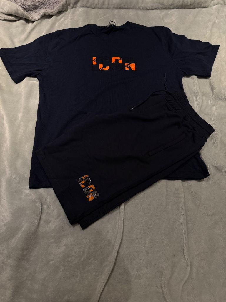 ICON Men's T-shirt and Shorts Set – New