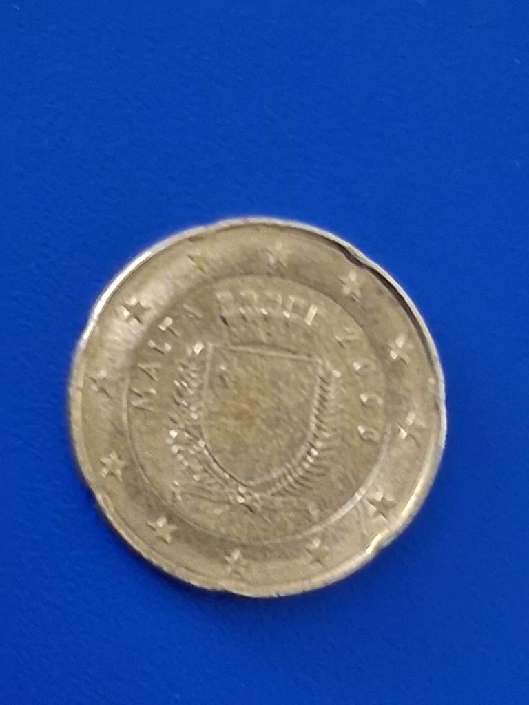 A 2008 Maltese 20 Cents Coin
