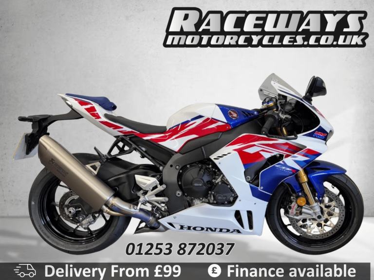 HONDA CBR1000RR FIREBLADE SP 2022 22 REG 3,177 MILES WHITE USED MOTORCYCLE