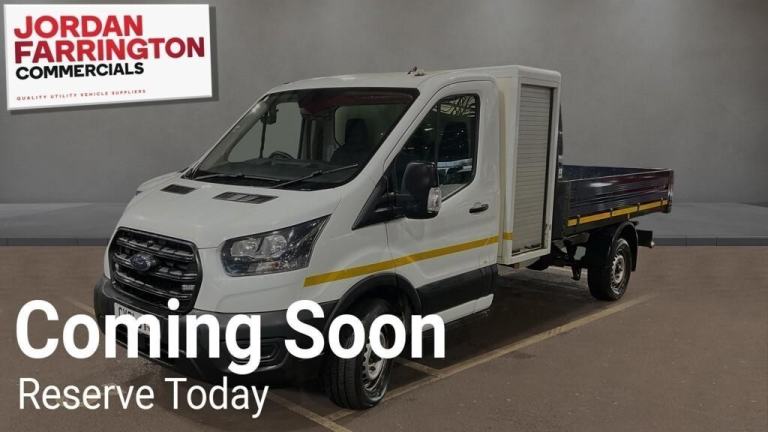 2021 21 reg FORD TRANSIT SINGLE CAB TOOLPOD TIPPER RWD ONE STOP ALLOY BODY SRW