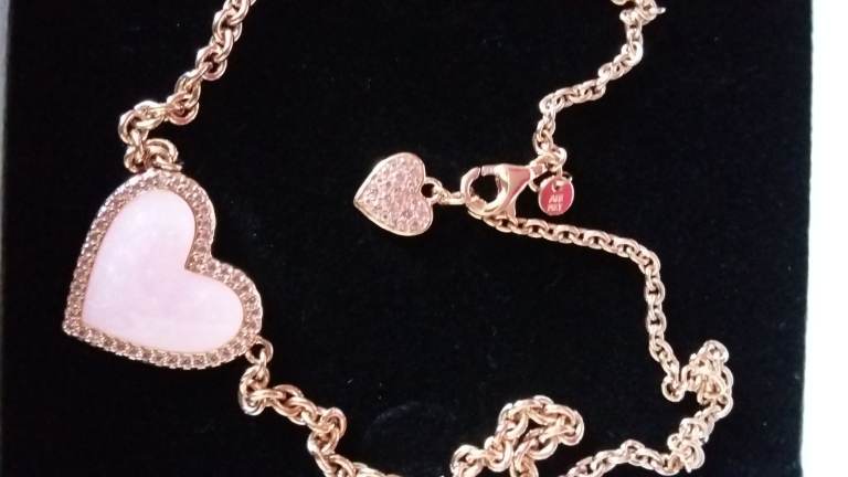 Pink Heart Necklace