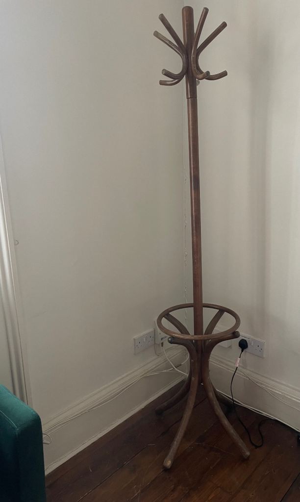 Mid century Bentwood coat and umbrella stand