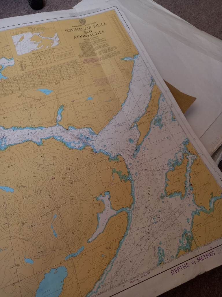 Admiralty charts, Scotland, Orkney & Shetland