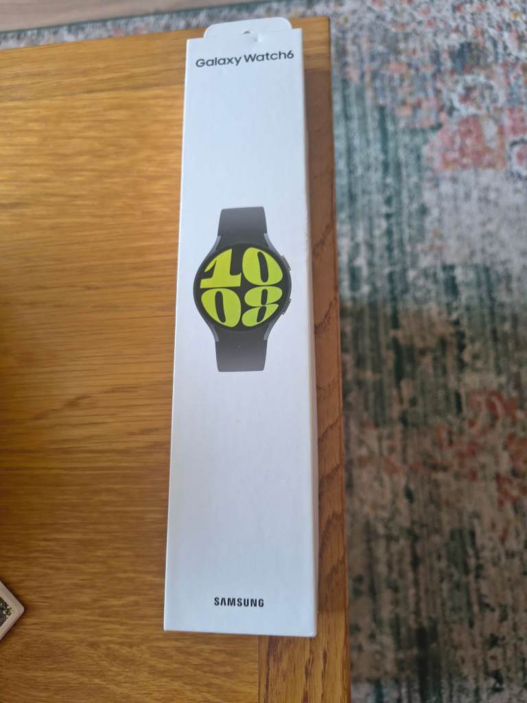 As new Samsung Galaxy Watch6, 44mm still  in its original box £115