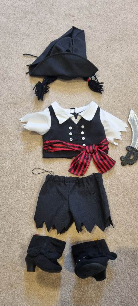Build a Bear pirate outfit