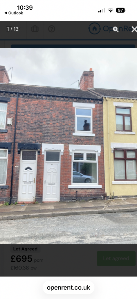 Refurbished 2 bedroom house 