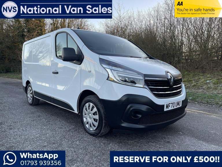 2020 Renault Trafic 2.0 dCi ENERGY 28 Business+ SWB Standard Roof Euro 6 (s/s) 5dr PANEL VAN Dies...