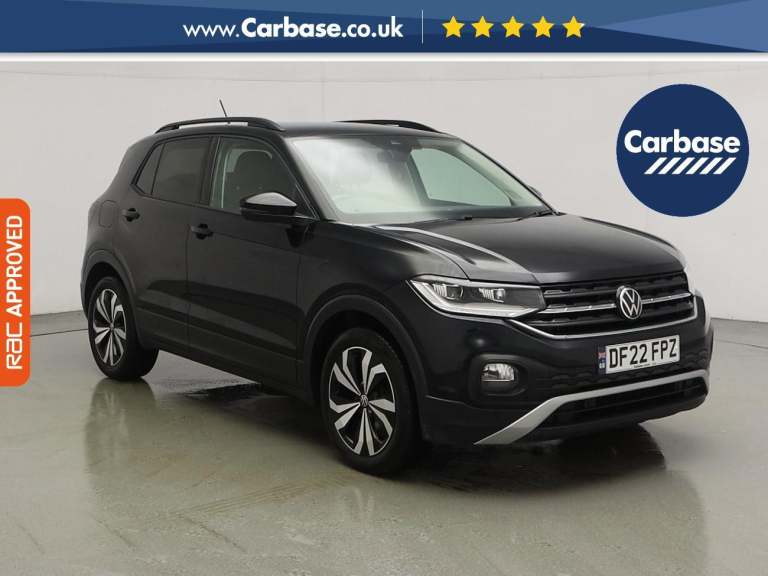 2022 Volkswagen T-Cross 1.0 TSI Black Edition SUV 5dr Petrol Manual Euro 6 (s/s) (110 ps) SUV PET...