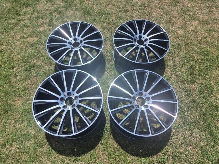 20" Mercedes AMG Twist Style Wheels - used