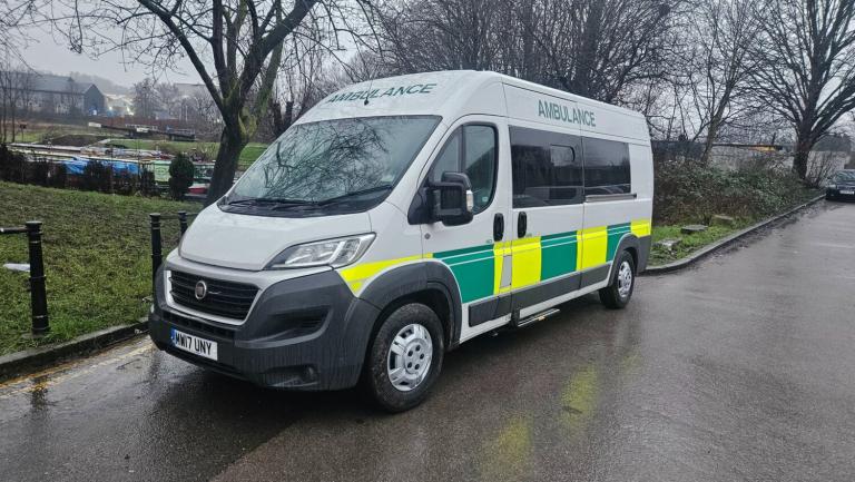 2017 Fiat Ducato 2.3 Multijet High Roof Van 130 pts ambulance  PANEL VAN Diesel Manual