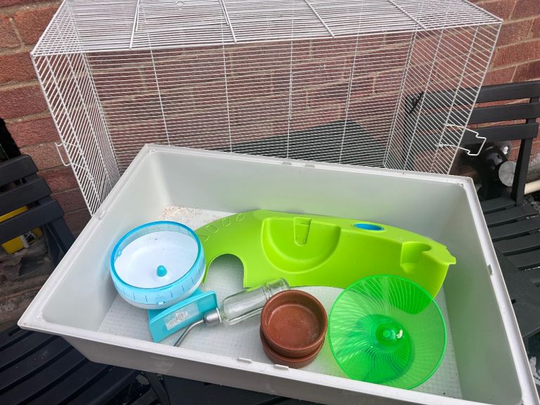 Hamster Cage & Accessories 