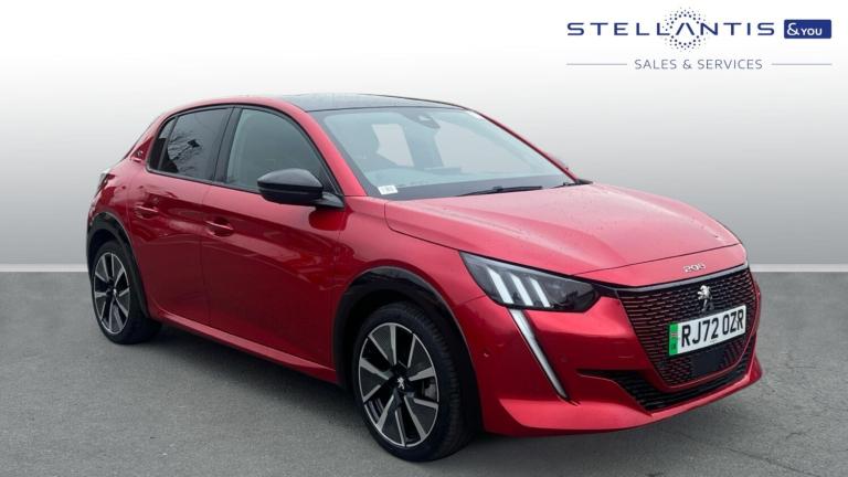 2022 Peugeot 208 50kWh GT Hatchback 5dr Electric Auto (7kW Charger) (136 ps) Hatchback Electric A...