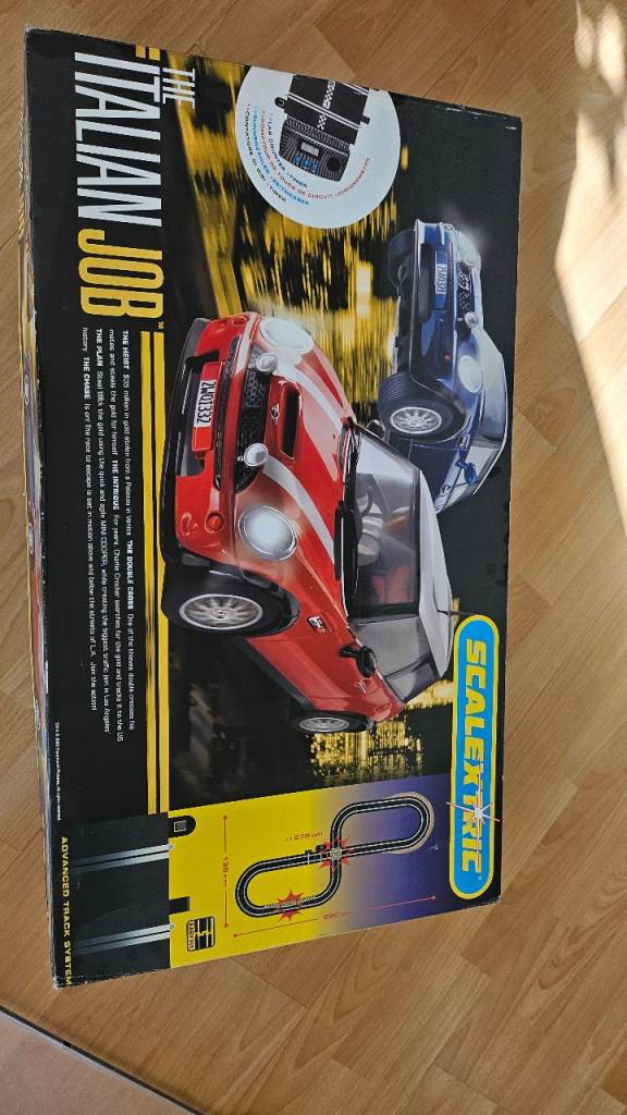 Scalextric The Italian Job Set  Vintage (used But Good Condition)