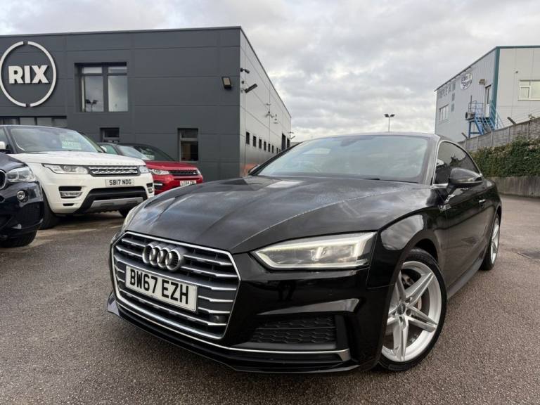 2018 Audi A5 2.0 TDI S line Coupe 2dr Diesel S Tronic Euro 6-FINISHED IN BRILLIANT BLACK Coupe Di...