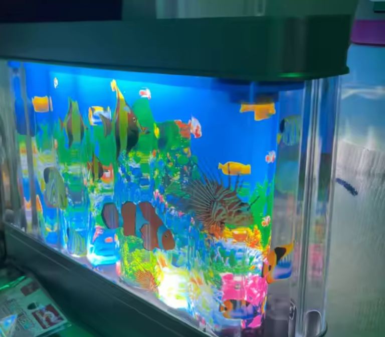 LED  sensory tropical fish  aquarium lamp 