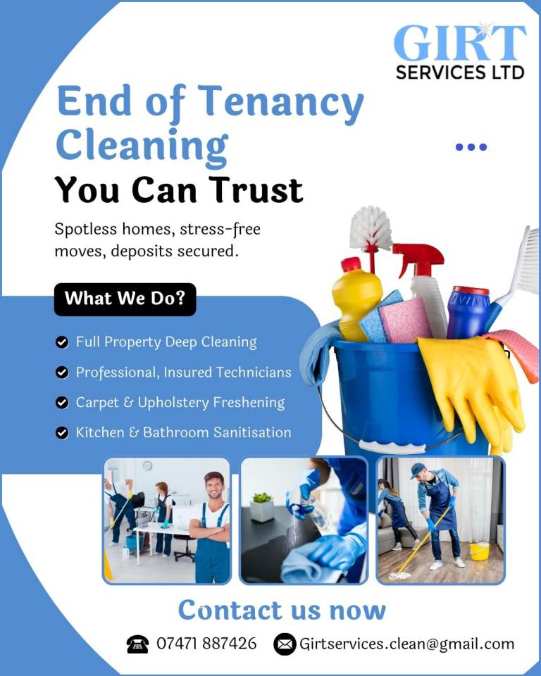 Professional End Of Tenancy cleaning 