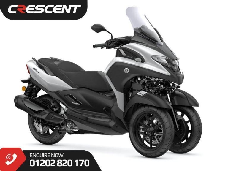 YAMAHA TRICITY 300 2026 - MILKY WHITE - AVAILABLE FROM STOCK AT CRESCENT YAMAHA