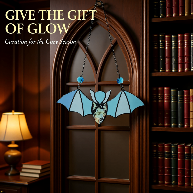 Rainbow Bat Suncatcher Bird Dragon Wolf Cat Stained Glass Effect Window Wall Hanging Christmas Gift