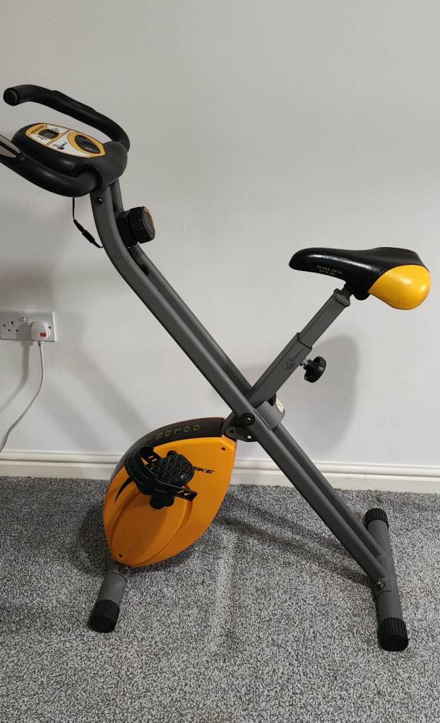 Gold's Gym folding exercise bike