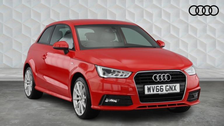 2016 Audi A1 TFSI S line S Tronic Euro 6 3-door Hatchback Petrol Automatic