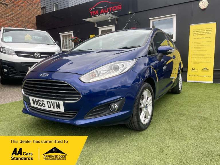 2016 Ford Fiesta 1.25 Zetec Euro 6 3dr Petrol