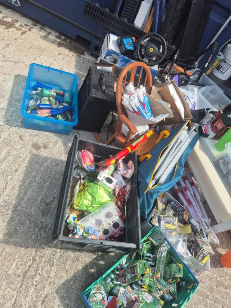 Car boot stock 