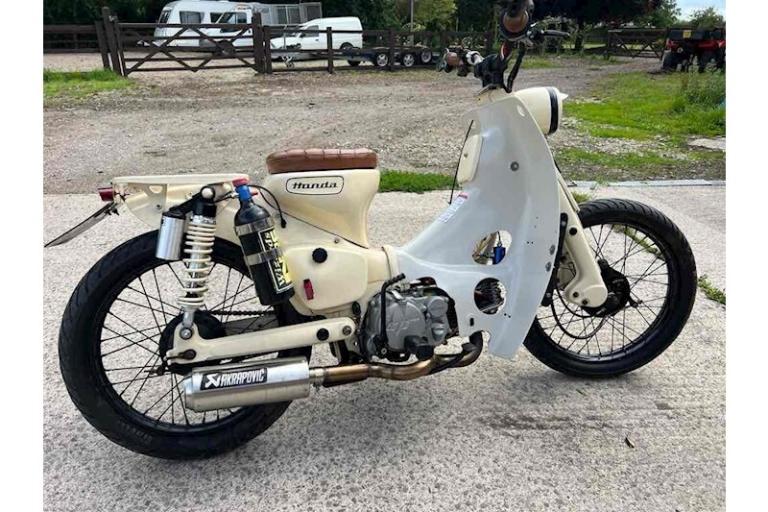 1967 Honda Cub Motorcycle Step Through PETROL Manual