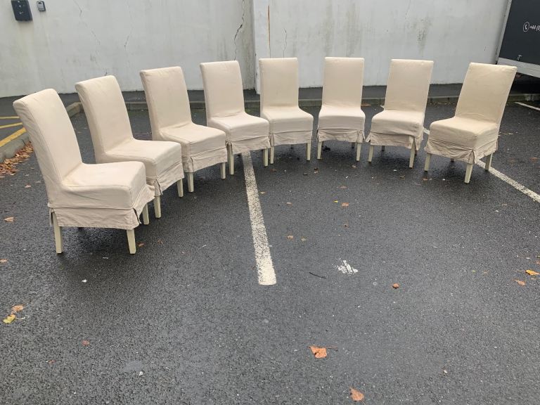 Neptune Long Island kitchen dining chairs x8 - retails 4K