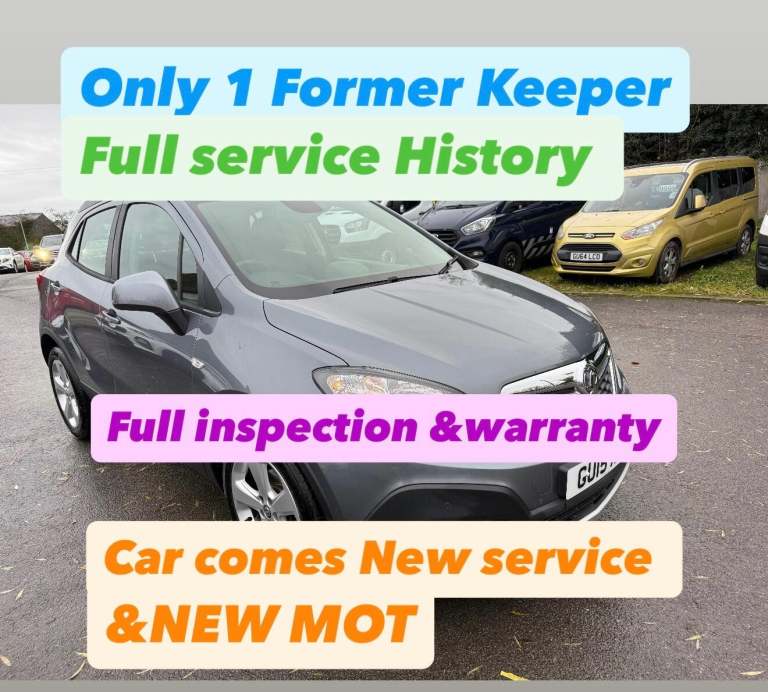 2015 Vauxhall Mokka 1.4T Tech Line 5dr HATCHBACK PETROL Manual