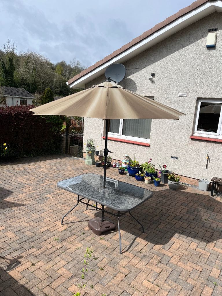 Garden Parasol 244cm