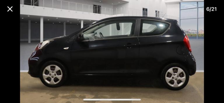 2012 Kia Picanto 1.0 1 Air 3dr HATCHBACK Petrol Manual