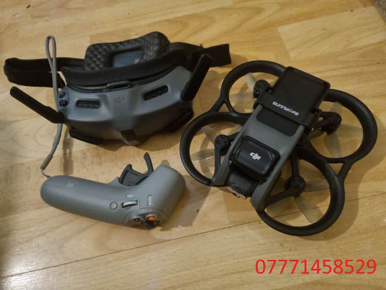 DJI AVATA DRONE COMBO 2 YR WARRANTY! QUEST 3 / E-BIKE SWAP? GOGGLES 2,MOTION CONTROLLER 2 & DJI CASE