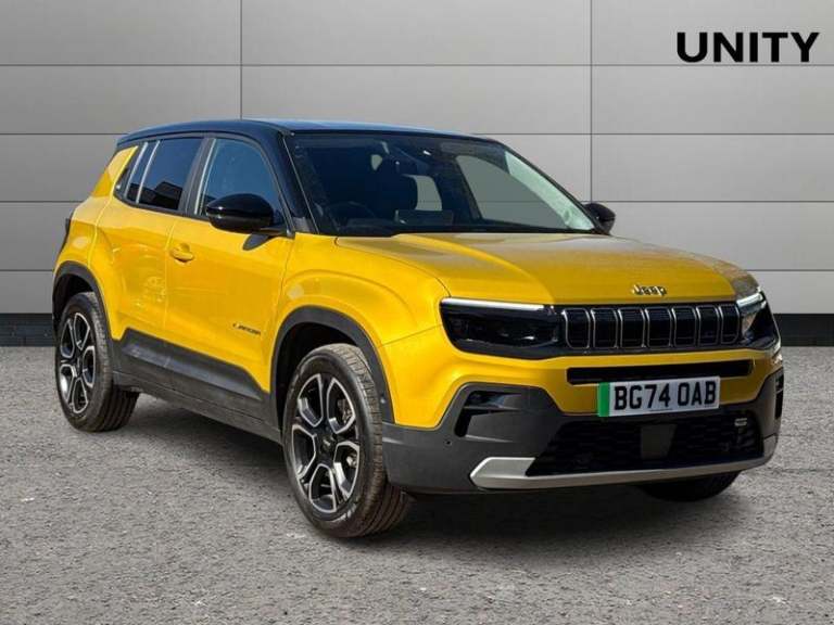 2024 Jeep Avenger 54kWh 1st Edition Auto 5dr Automatic SUV Electric Automatic