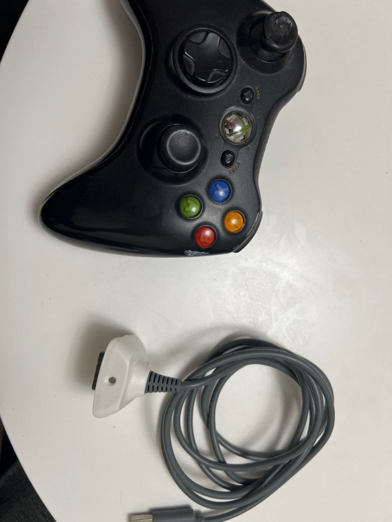 Xbox 360 Wired Controller with Play & Charge Cable
