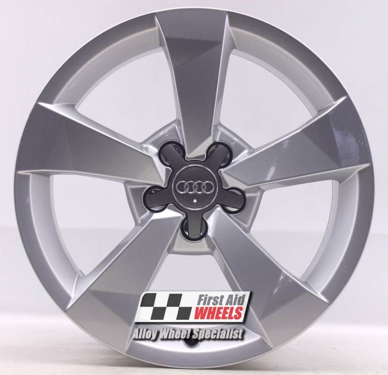 R494S Swap AUDI A1 4X 16'' GENUINE 5 SPOKE SILVER REFURBISHED ALLOY WHEELS