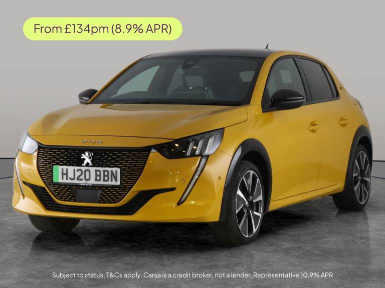 2020 Peugeot E-208 50kWh GT Hatchback 5dr Electric Auto (136 ps) - PARK ASSIST - LED - REVERSE Ha...