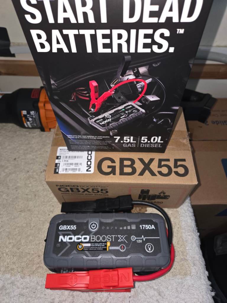 NOCO BOOST X GBX55 1750 AMP 12V JUMP STARTER NEW BOXED UNUSED 