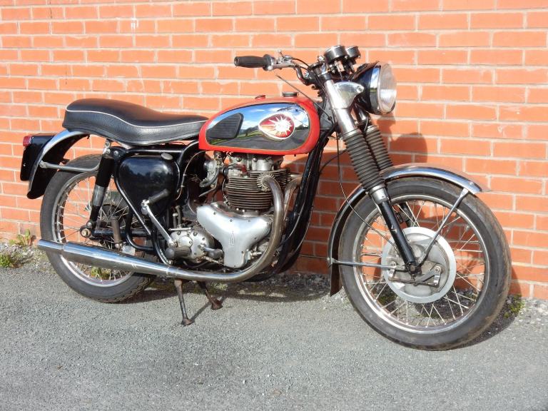 BSA A10 Super Rocket 1960 650cc Original Registration Number - 289 ANG
