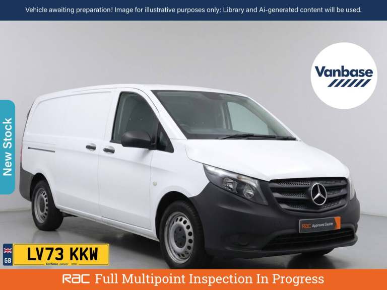 2023 Mercedes-Benz Vito 116 e 66kWh Progressive Panel Van 6dr Electric Auto FWD L2 (LWB) (115 ps)...