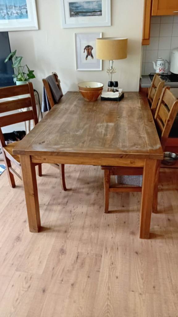 FREE dining  tables & 5 chairs