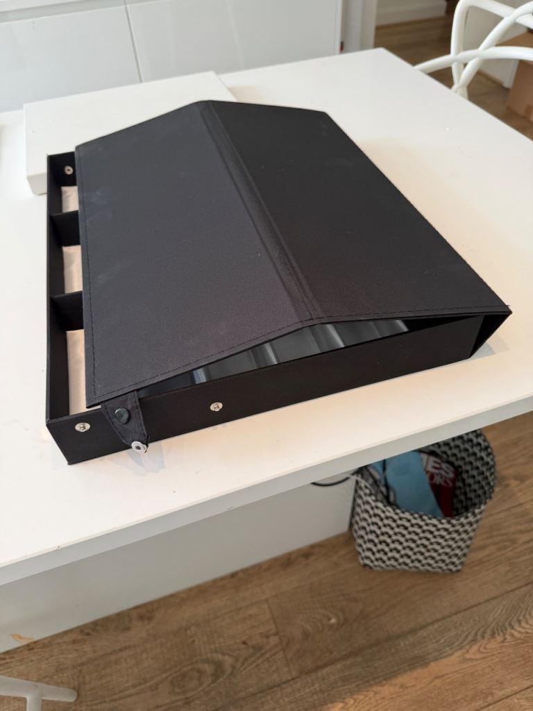 New Black Jewellery or Watch Display Storage Case
