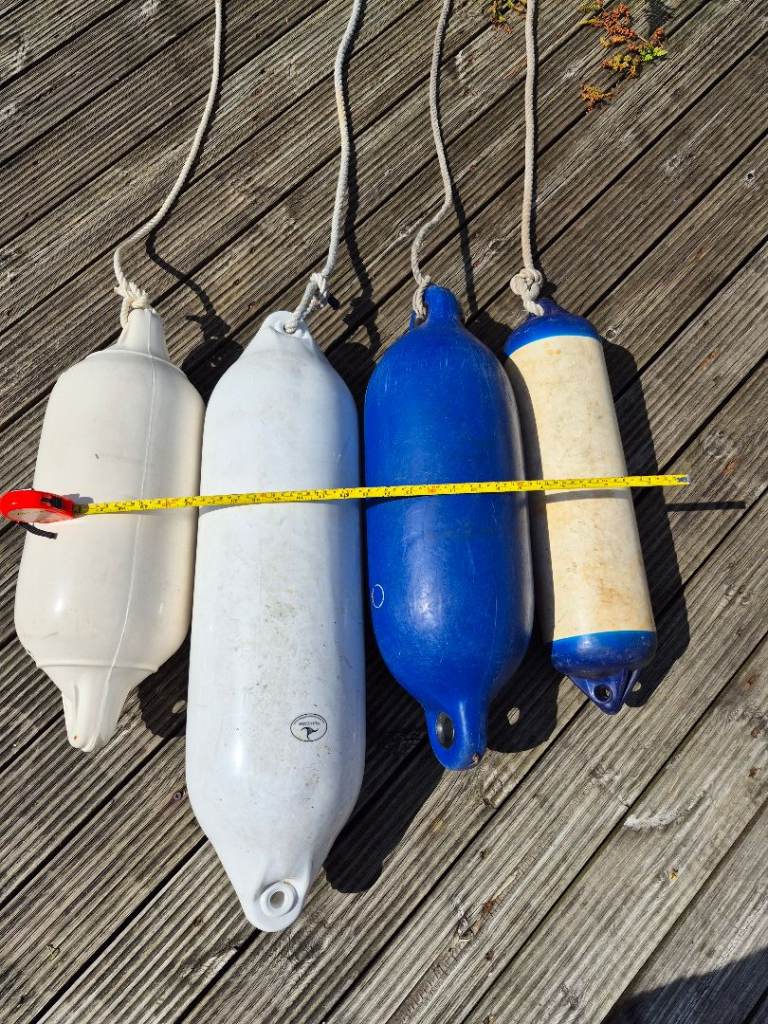 Boat Fenders/Buoys - Mixed Sizes, Good Condition