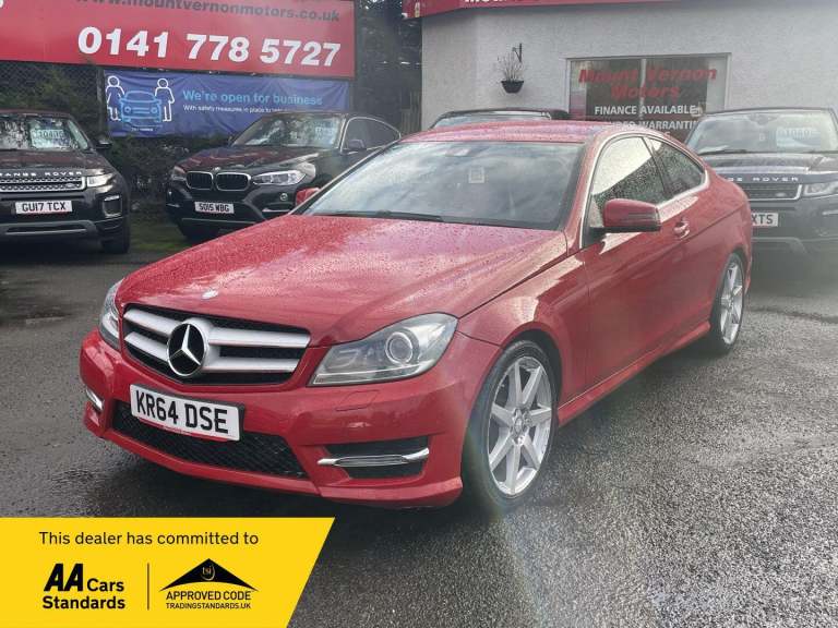 2014 Mercedes-Benz C Class 1.6 C180 AMG Sport Edition G-Tronic+ Euro 6 (s/s) 2dr COUPE Petrol Aut...