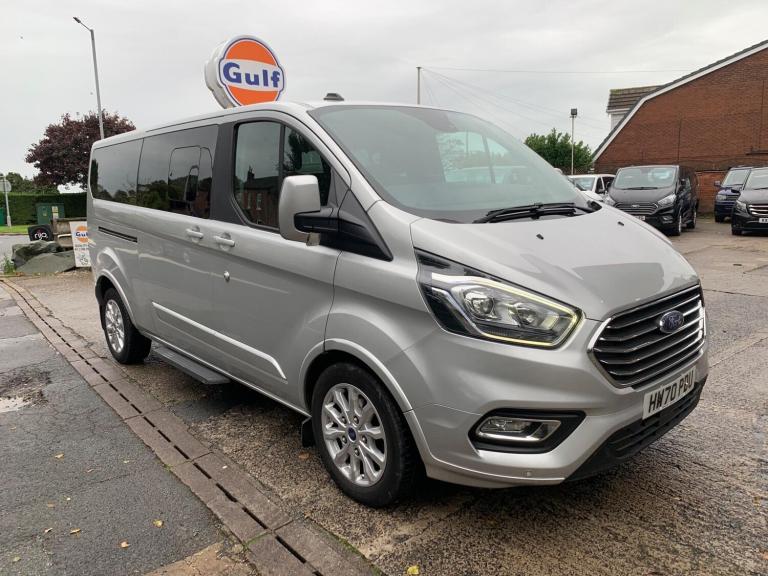 2020 Ford Tourneo Custom 2.0 EcoBlue 130ps L/R 8 Seater Titanium Auto MPV DIESEL Automatic